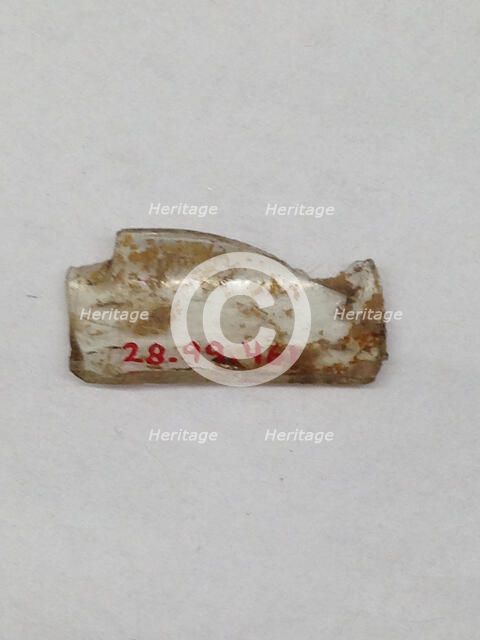 Fragment, European or Middle Eastern, ca. 1150-ca. 1250. Creator: Unknown.