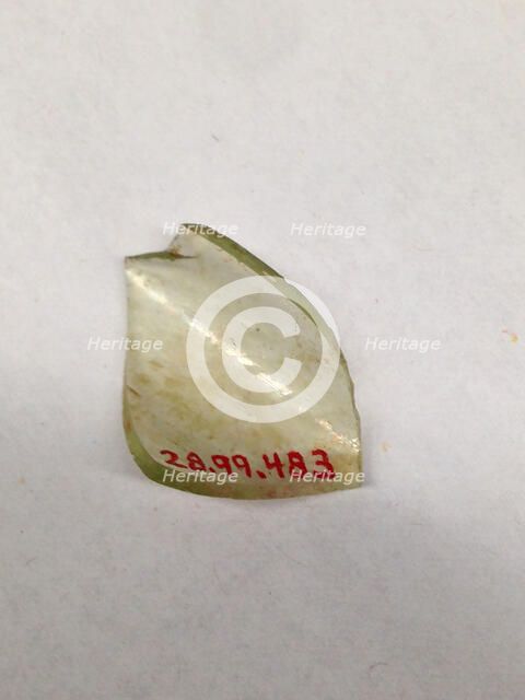 Fragment, European or Middle Eastern, ca. 1150-ca. 1250. Creator: Unknown.