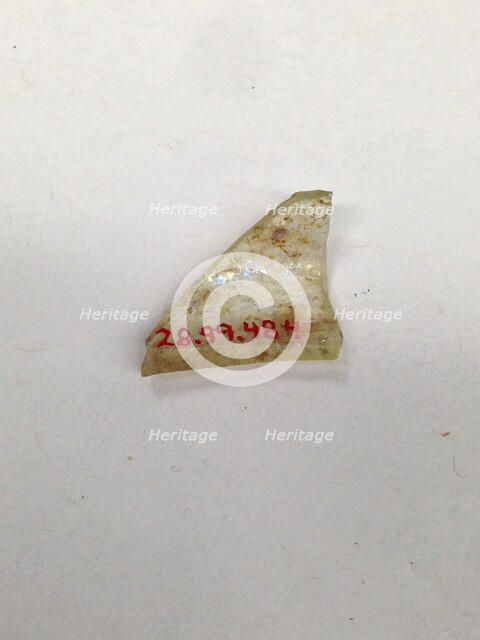 Fragment, European or Middle Eastern, ca. 1150-ca. 1250. Creator: Unknown.