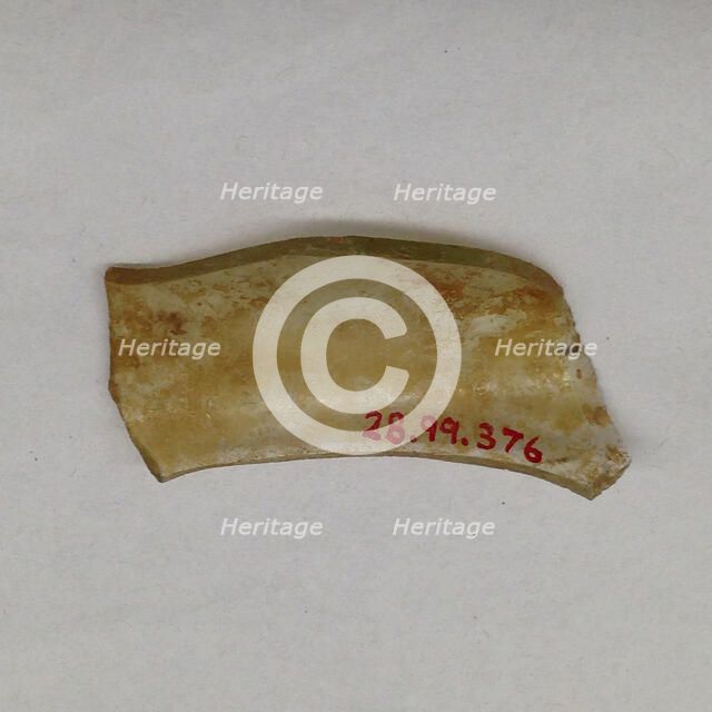 Fragment, European or Middle Eastern, ca. 1150-ca. 1250. Creator: Unknown.