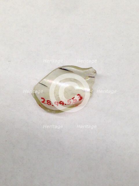 Fragment, European or Middle Eastern, ca. 1150-ca. 1250. Creator: Unknown.