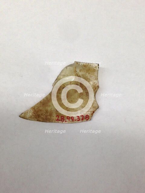 Fragment, European or Middle Eastern, ca. 1150-ca. 1250. Creator: Unknown.