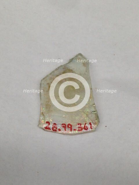 Fragment, European or Middle Eastern, ca. 1150-ca. 1250. Creator: Unknown.