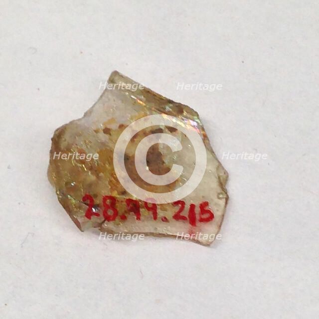 Fragment, European or Middle Eastern, ca. 1150-ca. 1250. Creator: Unknown.