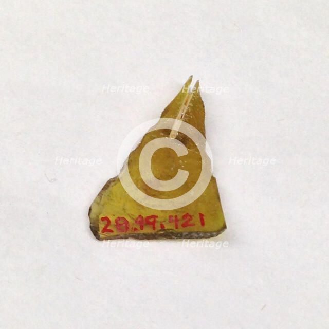 Fragment, European or Middle Eastern, ca. 1150-ca. 1250. Creator: Unknown.