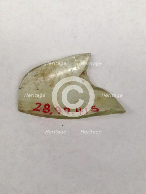 Fragment, European or Middle Eastern, ca. 1150-ca. 1250. Creator: Unknown.