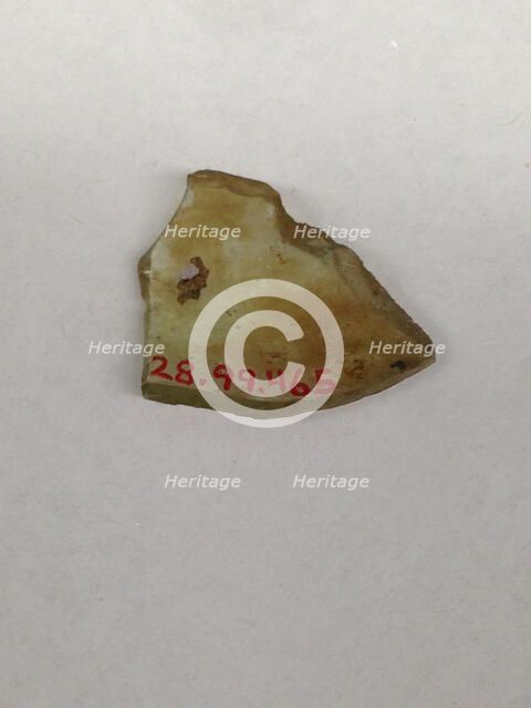 Fragment, European or Middle Eastern, ca. 1150-ca. 1250. Creator: Unknown.