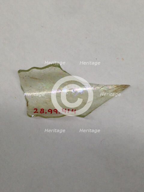 Fragment, European or Middle Eastern, ca. 1150-ca. 1250. Creator: Unknown.