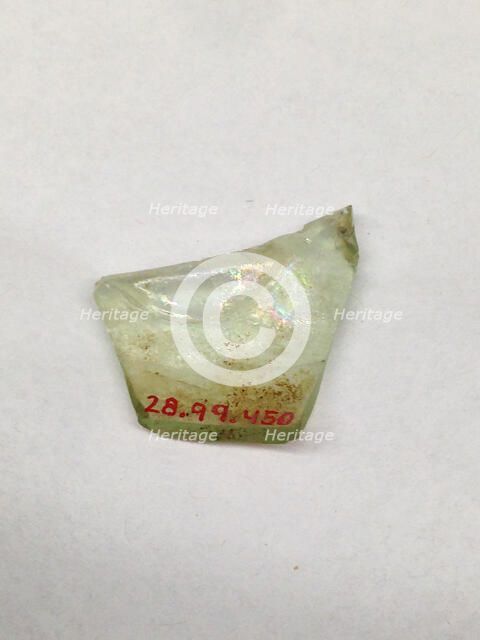 Fragment, European or Middle Eastern, ca. 1150-ca. 1250. Creator: Unknown.