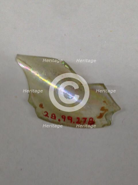 Fragment, European or Middle Eastern, ca. 1150-ca. 1250. Creator: Unknown.