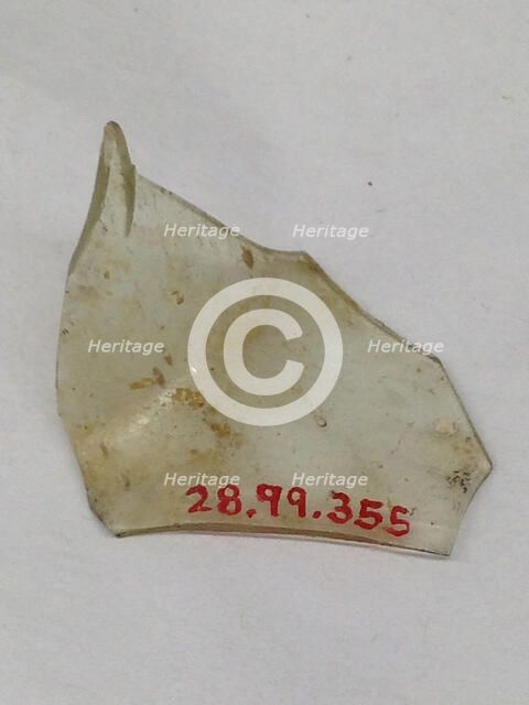 Fragment, European or Middle Eastern, ca. 1150-ca. 1250. Creator: Unknown.