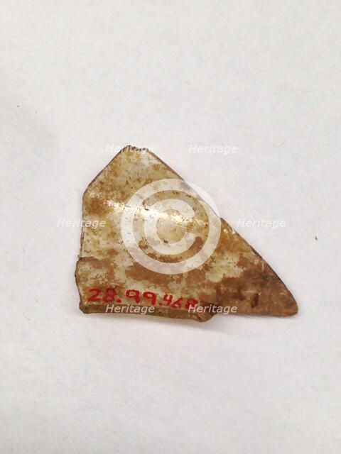 Fragment, European or Middle Eastern, ca. 1150-ca. 1250. Creator: Unknown.