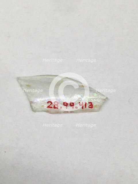 Fragment, European or Middle Eastern, ca. 1150-ca. 1250. Creator: Unknown.