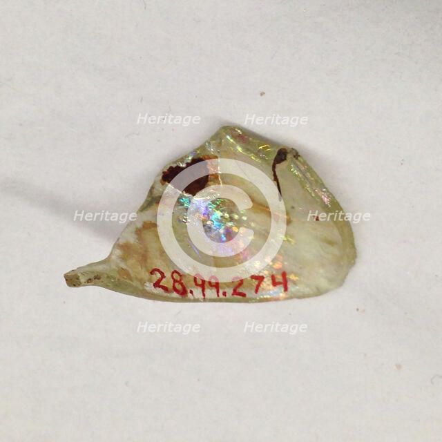 Fragment, European or Middle Eastern, ca. 1150-ca. 1250. Creator: Unknown.