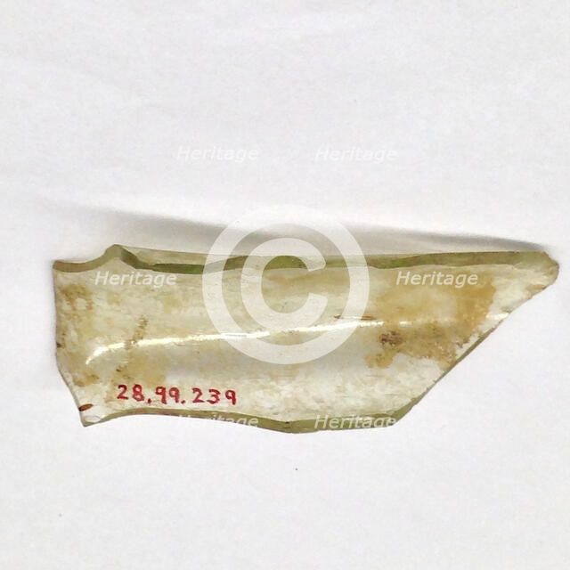 Fragment, European or Middle Eastern, ca. 1150-ca. 1250. Creator: Unknown.