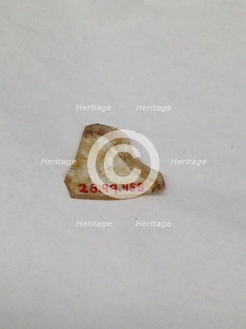 Fragment, European or Middle Eastern, ca. 1150-ca. 1250. Creator: Unknown.