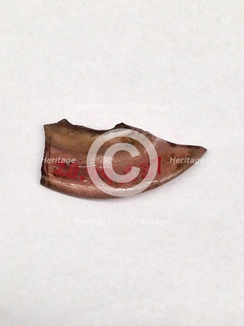 Fragment, European or Middle Eastern, ca. 1150-ca. 1250. Creator: Unknown.