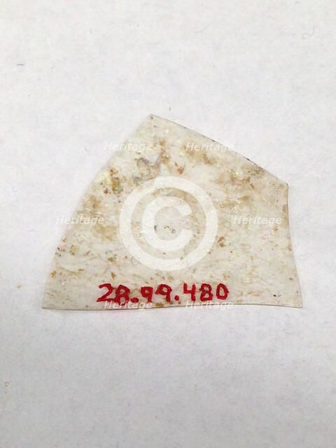 Fragment, European or Middle Eastern, ca. 1150-ca. 1250. Creator: Unknown.