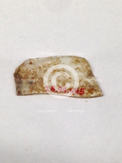 Fragment, European or Middle Eastern, ca. 1150-ca. 1250. Creator: Unknown.