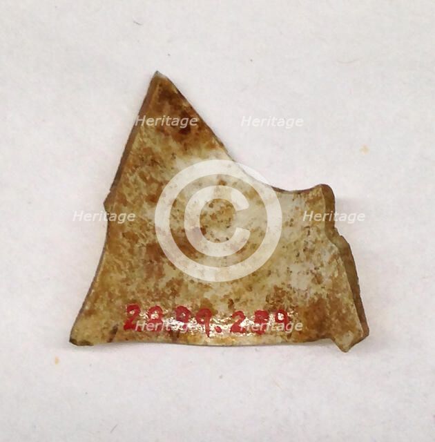 Fragment, European or Middle Eastern, ca. 1150-ca. 1250. Creator: Unknown.