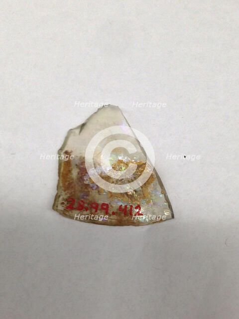 Fragment, European or Middle Eastern, ca. 1150-ca. 1250. Creator: Unknown.