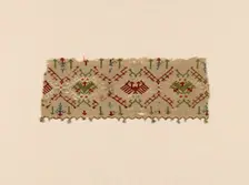Fragment (For a Curtain), Cyclades, 1700/1900. Creator: Unknown