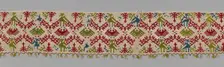 Fragment (For a Bed Curtain), Cyclades, 17th century. Creator: Unknown