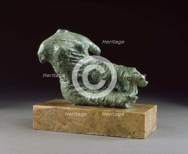 Fragment Figure / Reclining Female Figure, 1957. Creator: Henry Moore.