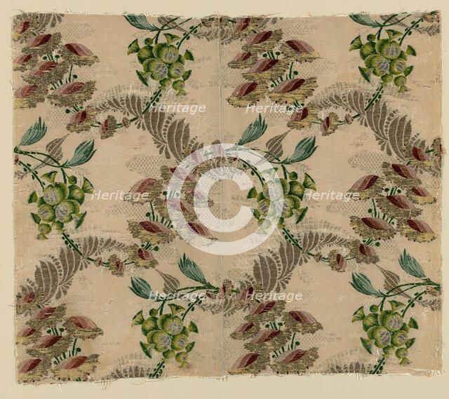 Fragment, France, 1725/75. Creator: Unknown.