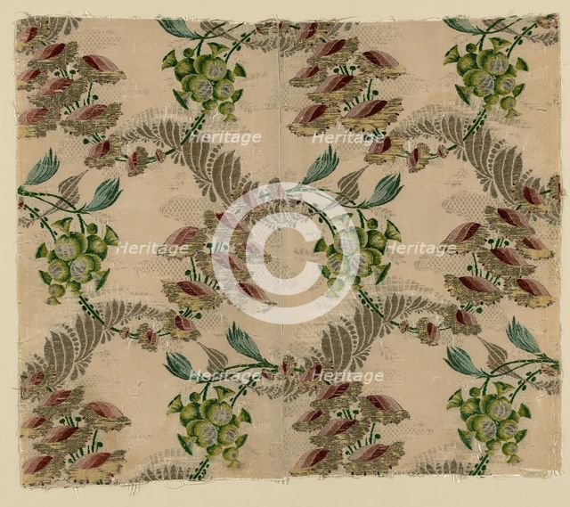Fragment, France, 1725/75. Creator: Unknown.