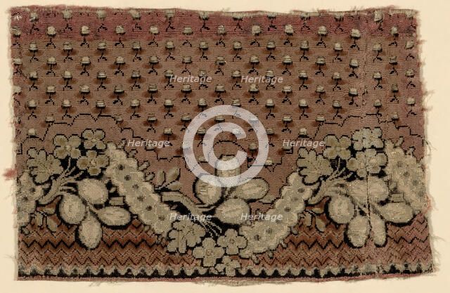 Fragment, France, 1750/75. Creator: Unknown.