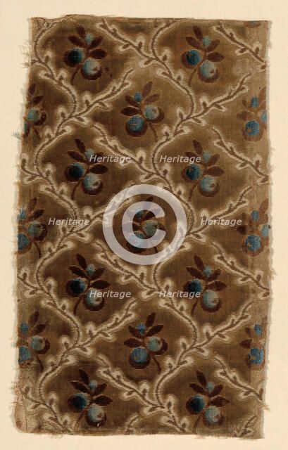 Fragment, France, 1750/75. Creator: Unknown.