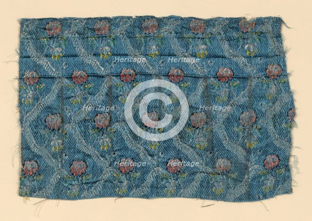 Fragment, France, 1750/1800. Creator: Unknown.