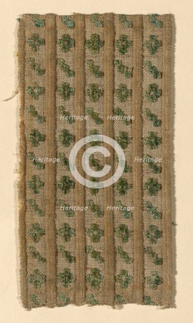 Fragment, France, 1750/1800. Creator: Unknown.
