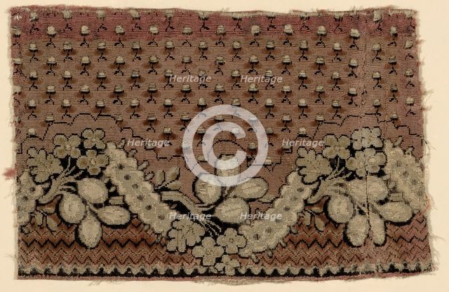 Fragment, France, 1750/75. Creator: Unknown.