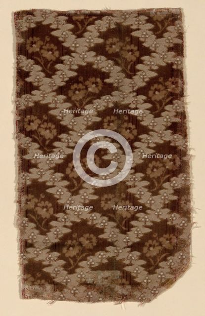 Fragment, France, 1750/75. Creator: Unknown.