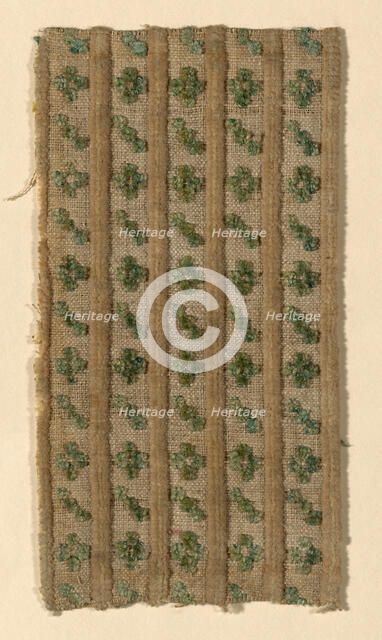 Fragment, France, 1750/1800. Creator: Unknown.