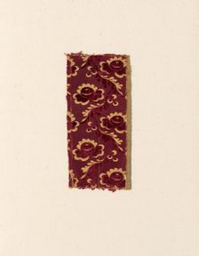 Fragment, France, 1775/1800. Creator: Unknown