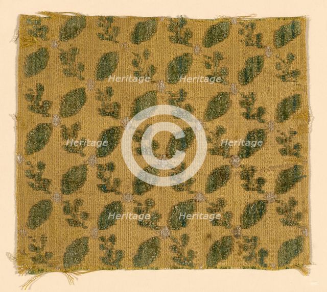 Fragment, France, 18th century. Creator: Unknown.