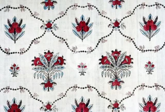 Fragment, France, 18th century. Creator: Unknown.