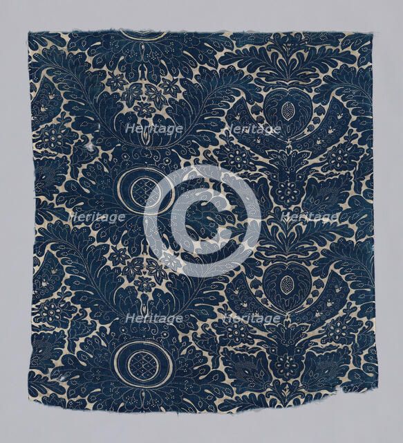 Fragment, France, 18th century. Creator: Unknown.