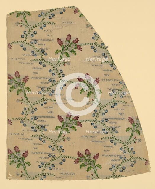 Fragment, France, 18th century. Creator: Unknown.