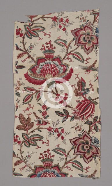 Fragment, France, 18th century. Creator: Unknown.