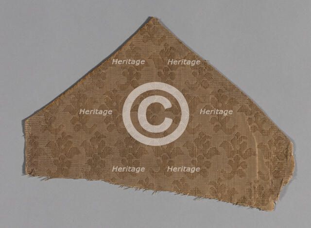 Fragment, France, 19th century. Creator: Unknown.