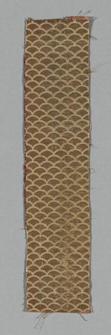 Fragment, France, 19th century. Creator: Unknown