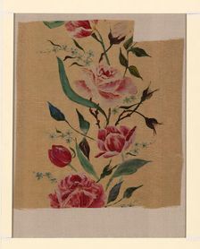 Fragment, France, 19th century. Creator: Unknown