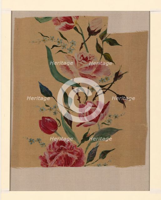 Fragment, France, 19th century. Creator: Unknown.