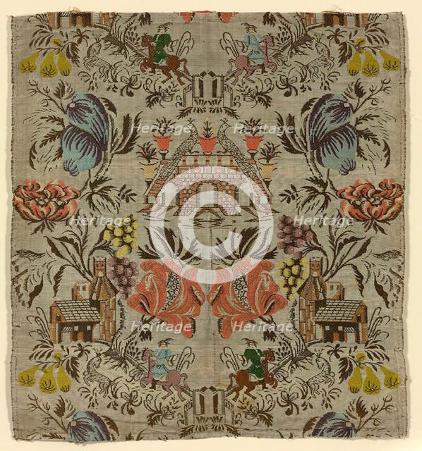 Fragment, France, c. 1740. Creator: Unknown.