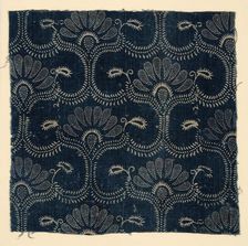 Fragment, France, c. 1790. Creator: Produced by Manufacture Blanc