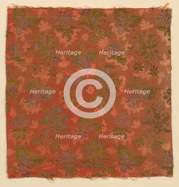 Fragment, France, c. 1700. Creator: Unknown.